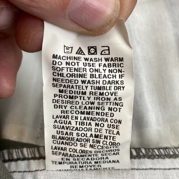 NWT Farah Men Dress Pants Size 46x30 Khaki Stain Free Performance Straight Green - Picture 11 of 16